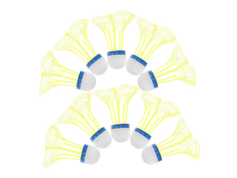 10pcs Badminton Shuttlecocks for Outdoor
