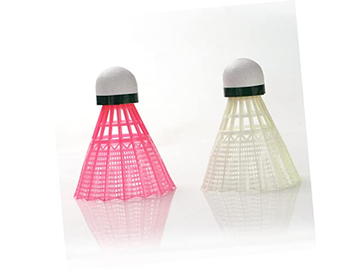 6pcs Badminton Shuttlecocks Light up