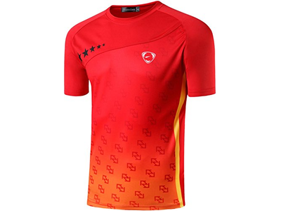 jeansian Men's Slim Fit Sport Breathable Quick Dry Short Sleeve