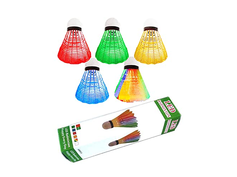 LED Badminton Shuttlecocks Lighting Birdies Shuttlecock 