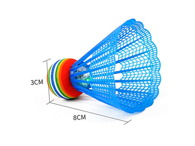 Light Plastic Nylon Shuttlecock Lighting