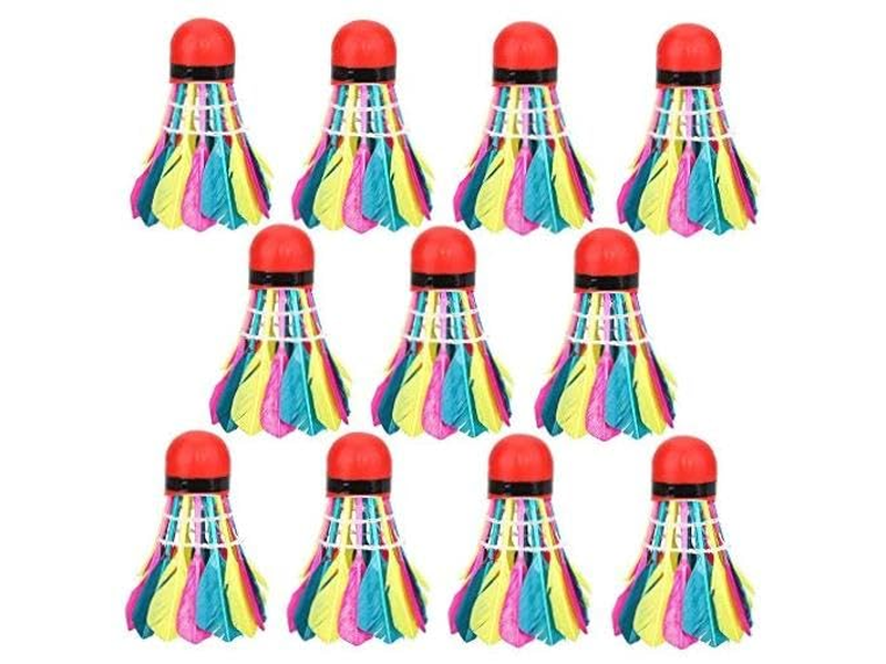 Premium Goose Feather Badminton Shuttlecocks