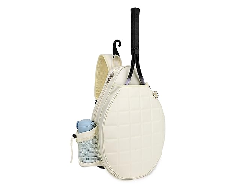 Rejolly Tennis Racket Sling Bag for Women Men Quilted Water