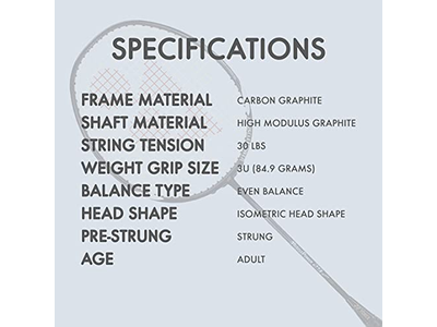 Yonex Badminton Racket Muscle Power Series 