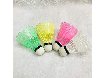 12 Pcs Plastic Badminton Shuttlecocks