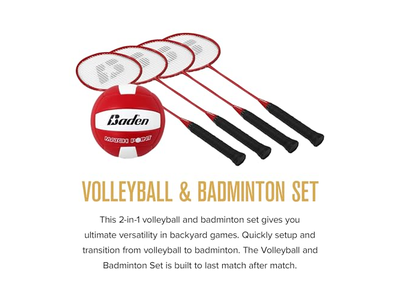 Badminton Portable Combo Set