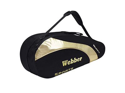 Badminton Racket Shoulder Bag Backpack with Shoe Compartment