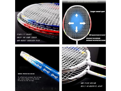 Senston Badminton Rackets Set of 2