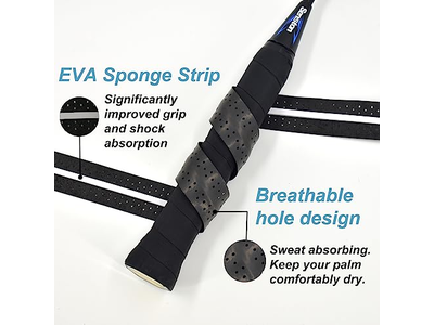 Senston New Racket Grip Anti Slip Perforated