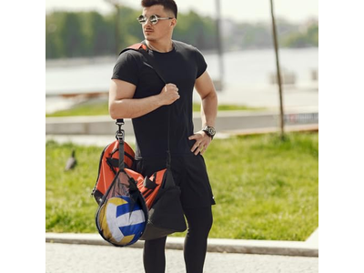 Single Ball Bag, Breathable Mesh Ball Storage Bag